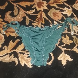 Bikini bottom, emerald green